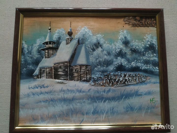 Картина на бересте