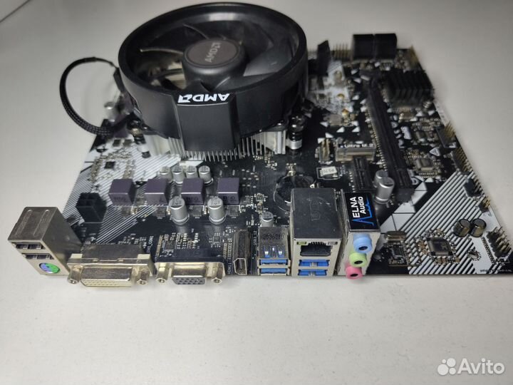 Материнская плата b450m HDV