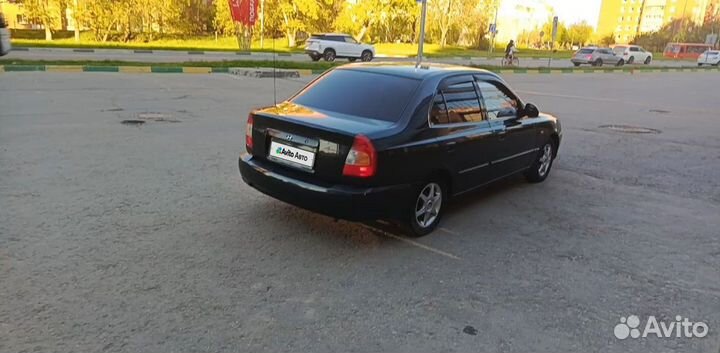 Hyundai Accent 1.5 МТ, 2005, 198 000 км