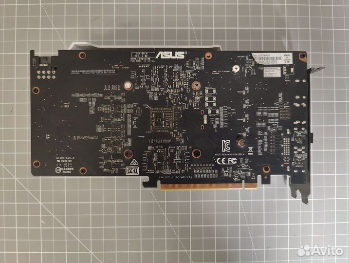 Asus dual OC GTX 1060 6GB
