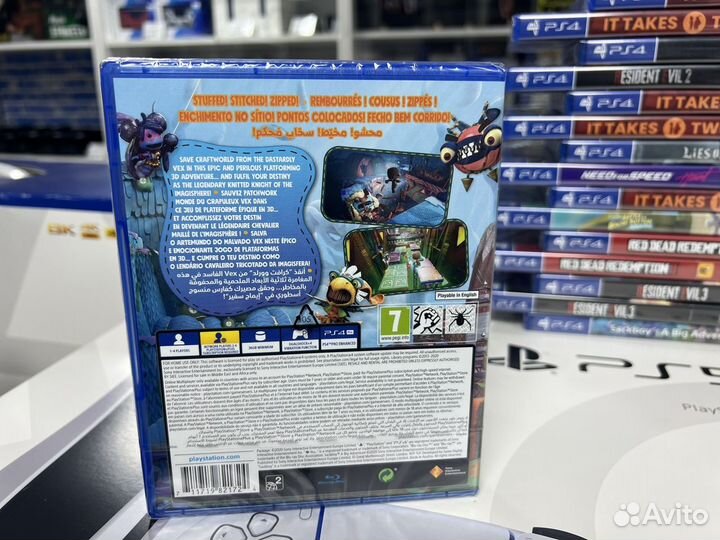 Диск PS4 Sackboy: A Big Adventure / Новый