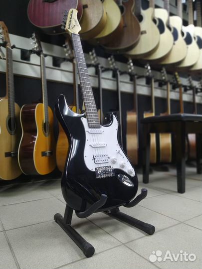 Черная Электрогитара с Хамбакером Новая Rocket