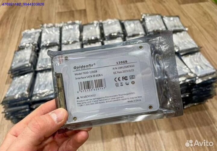 SSD Goldenfir 120 gb + Windows 10 pro