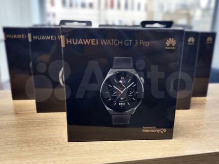 Смарт-часы Huawei Watch GT 3 Pro ODN-B19, кожа