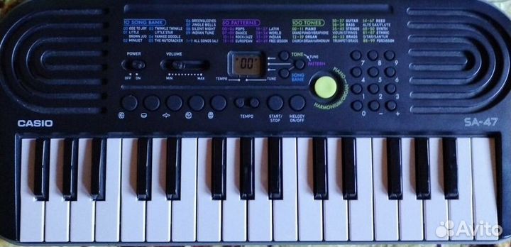Синтезатор casio sa47