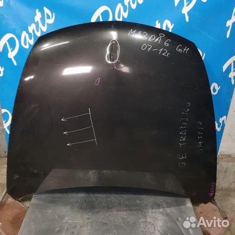 Капот Мазда 6 (Atenza) GH 2007-2012 г с дефектом