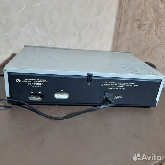 Кассетный магнитофон Вега мп122С