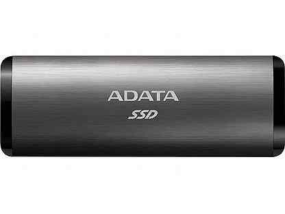 Внешний SSD A-Data 256 Gb, серый (ASE760-256GU32G2