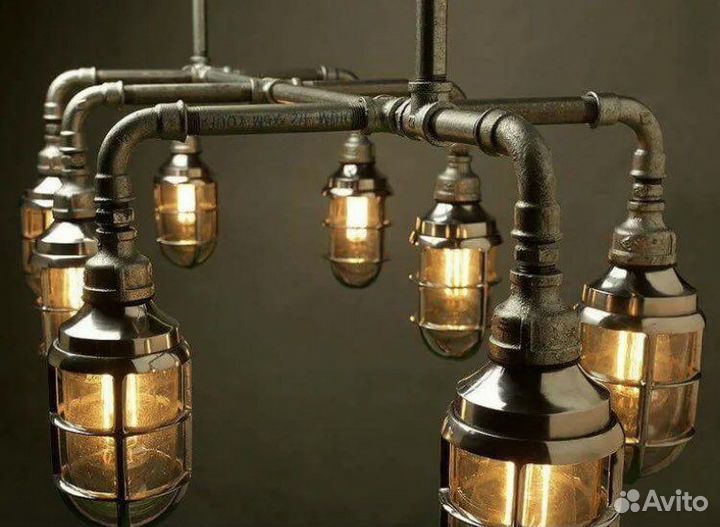 Светильники в стиле лофт