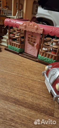 Sylvanian families большой дом со светом