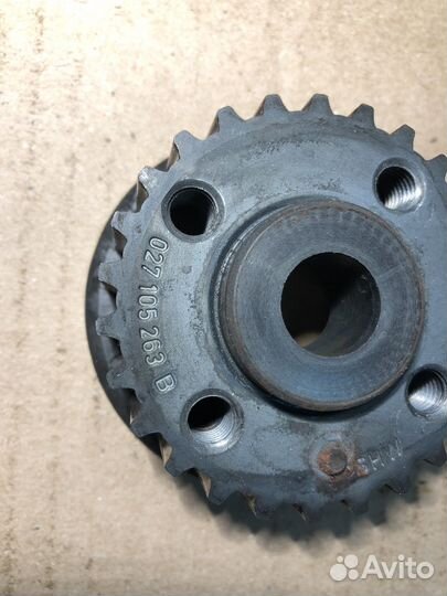 Шестерня коленвала ауди фольксваген 027105263В