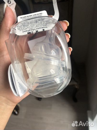 Соска на бутылочку avent 6