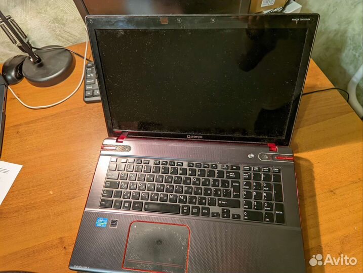 Ноутбук Toshiba Qosmio X875-DUS разбор