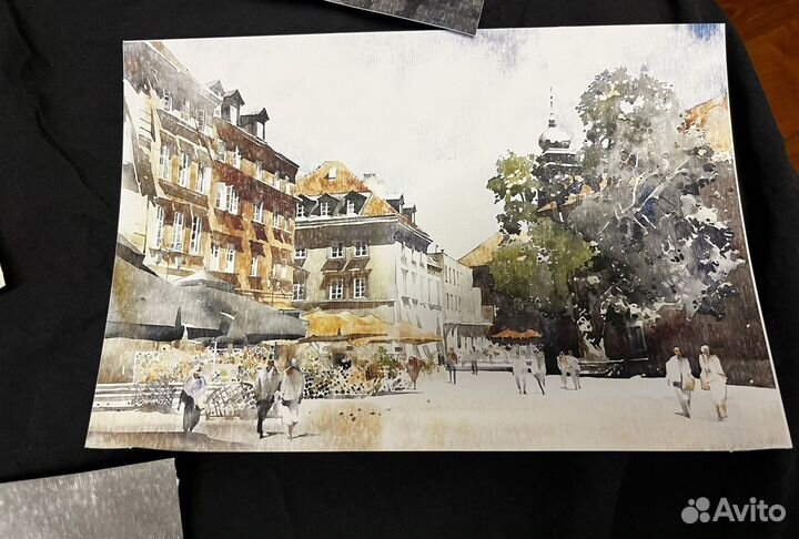 Репродукции акварелей