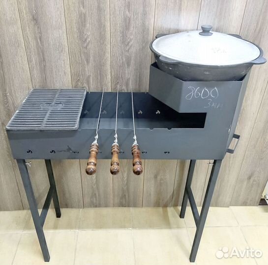 Мангал с подказанником