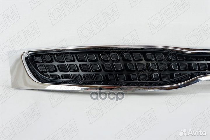 Решетка радиатора Kia Rio 4 FB 2017-2020, хэтчбек