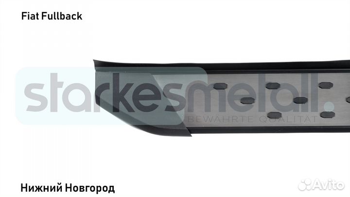 Подножки Fiat Fullback Style