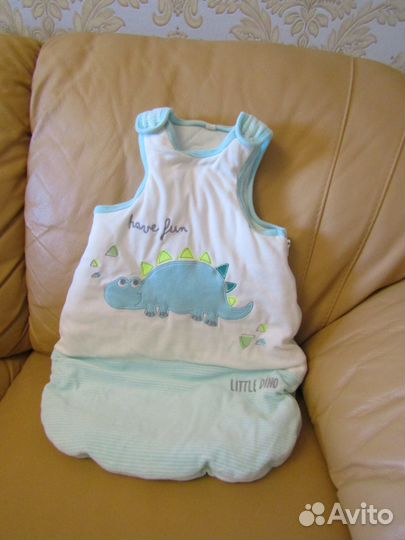 Мешок для сна детский от 0 до 6 месяцев