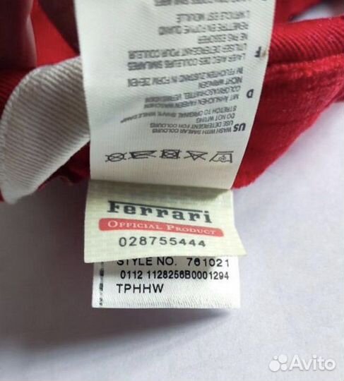 Бейсболка Puma Scuferia Ferrari (оригинал)