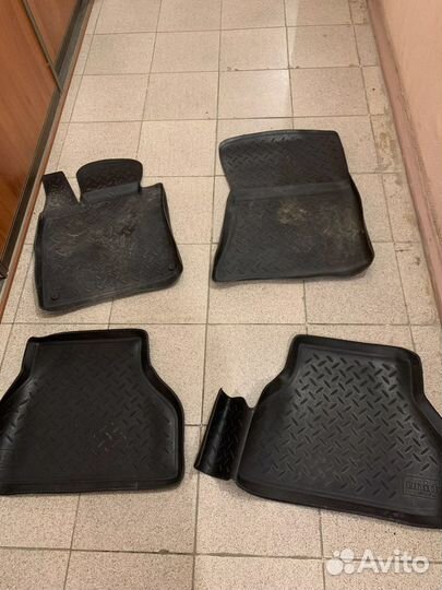 Автомобильные коврики резиновые bmw