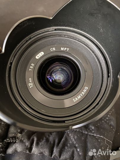 Объектив Samyang 12mm t2.2 cine MFT(m4/3)