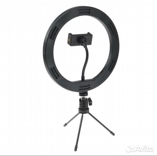 Светодиодная кольцев лампа на штативе (26 см)
