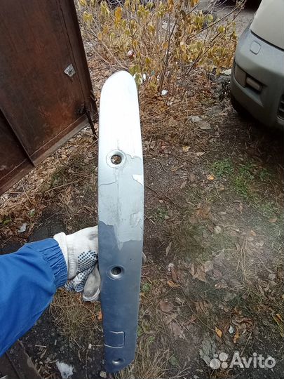 Молдинг переднего бампера w203