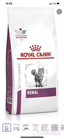 Сухой корм для кошек роял канин ренал