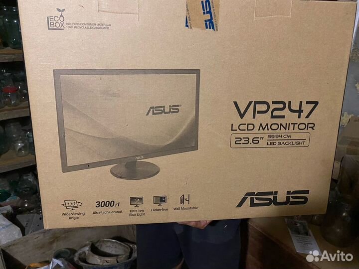 Монитор asus VP247HAE 23.6