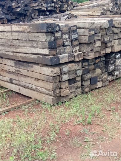 Шпала строительная