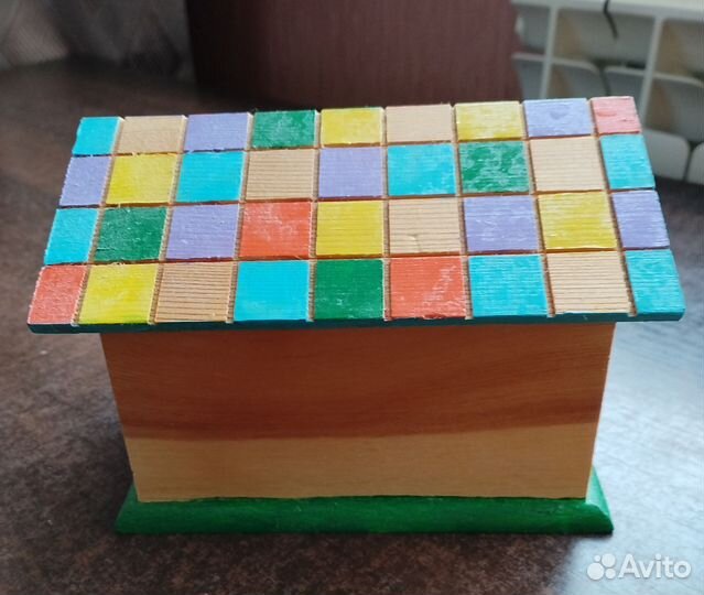 Шкатулка-Игрушка Домик