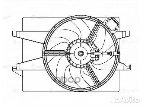 Э/вентилятор охл. для а/м Ford Fiesta (01) /Fus