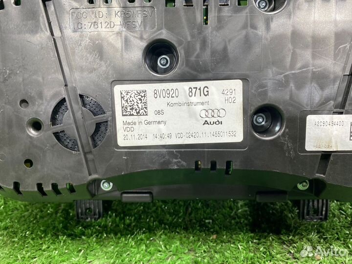 Спидометр (панель приборов) S3 8V Audi S3 8V 19000