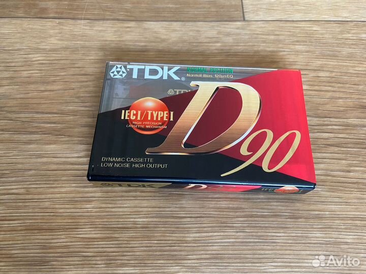 Аудио кассета новая TDK D-90
