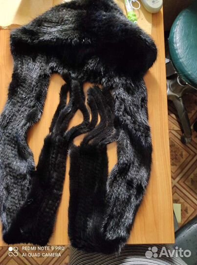 Шапка норковая новая женская