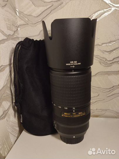 Объектив Nikon AF-P 70-300mm f/4.5-5.6E ED VR
