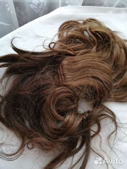 Шиньон натуральный