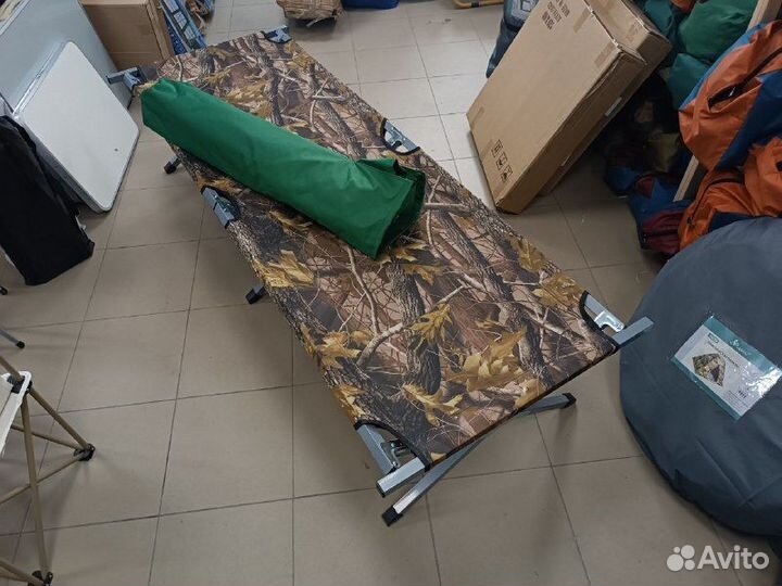 Раскладушка туристическая складная, компактная