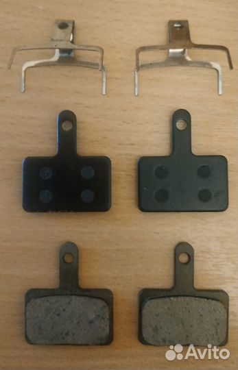 Тормозные колодки B01S+ шплинт