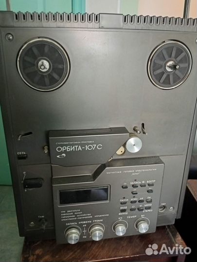 Магнитофон катушечный Орбита 107С