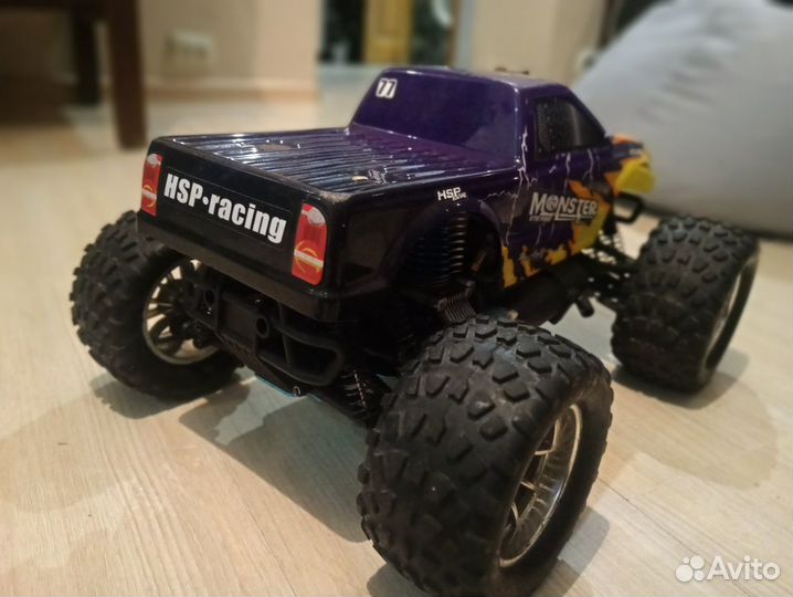 HSP 1.10 Двс радиоуправляемая машинка