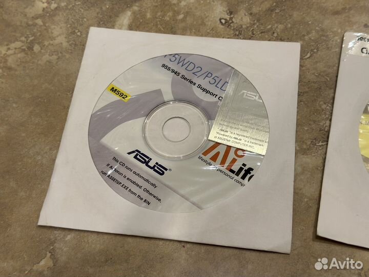 Диск драйвер DVD Asus M592 V392 V214 новые