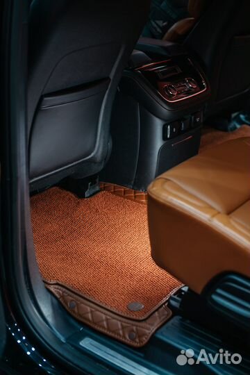 3Д коврики из экокожи на любой автомобиль