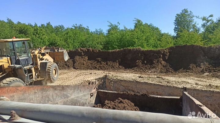 Доставка Чернозем Торф Земли Плодородного Грунта