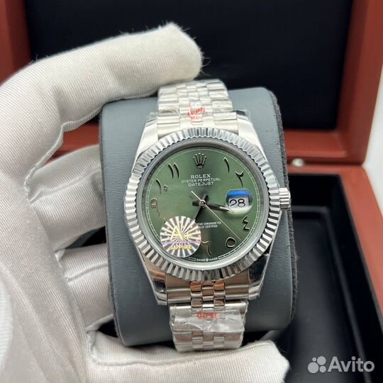 Часы Rolex Datejust Arabic Green