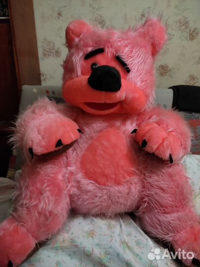 Большая мягкая игрушка медведь
