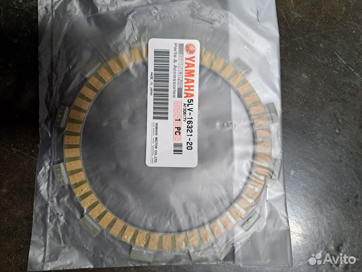 Пластина фрикционная yamaha12