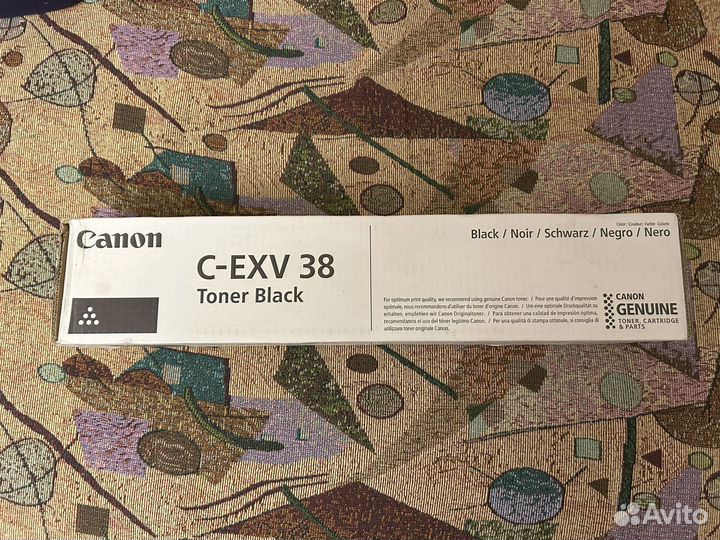 Картридж Canon C-EXV38 Black (Оригинал)