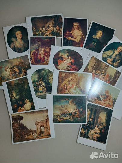 Французская живопись набор открыток