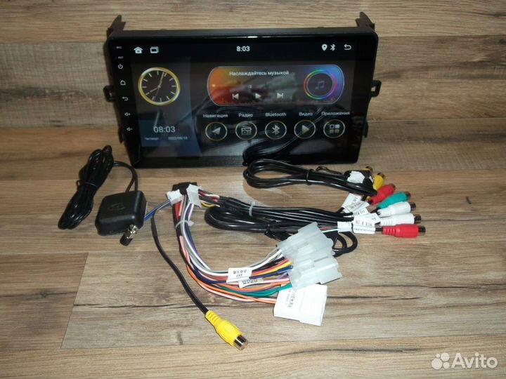 Магнитола Toyota Auris Android GPS WiFi